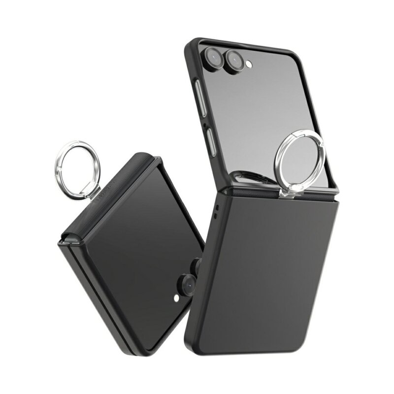 Etui ARAREE Aero Flex R Reast-Grip Ring do Samsung Galaxy Z Flip 7 Czarny