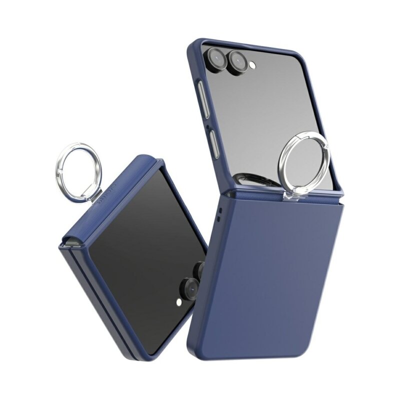 Etui ARAREE Aero Flex R Reast-Grip Ring do Samsung Galaxy Z Flip 7 Granatowy
