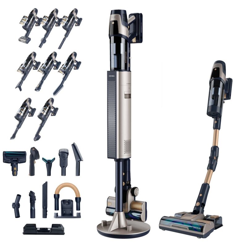 Odkurzacz CECOTEC Rockstar 11500 Odyssey Station Connected AI