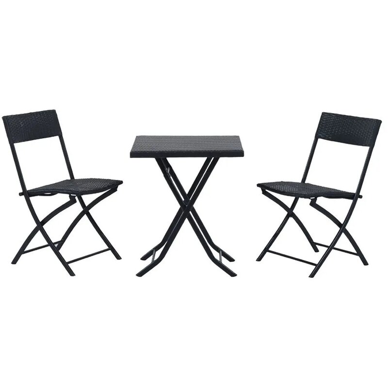 Zestaw mebli ogrodowych BLACK FOREST L-0201P Czarny