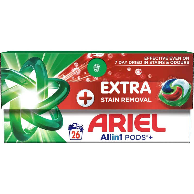 Kapsułki do prania ARIEL Extra Stain Removal 26 szt.