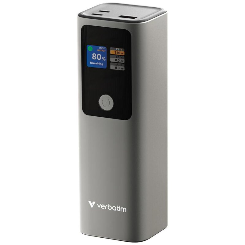 Verbatim Charge 'n' Go Power Bank 27000mAh 183W Grey