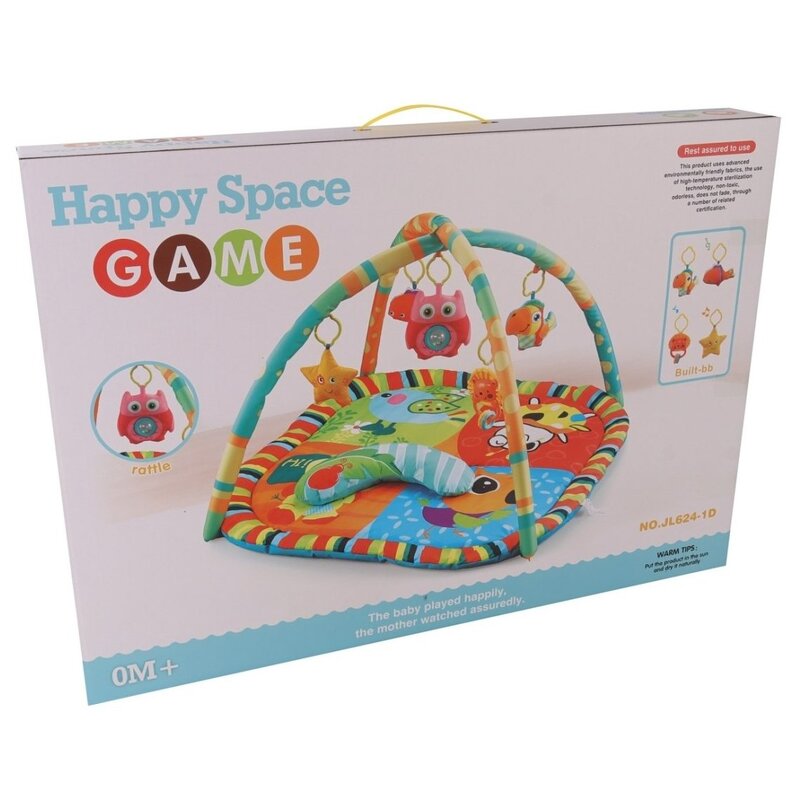 Mata edukacyjna TINYMINI Kolorowe Zwierzątka JL624-1D