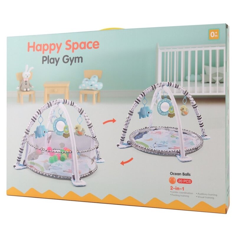 Mata edukacyjna TINYMINI Basen z piłkami 5w1 JL626-2D