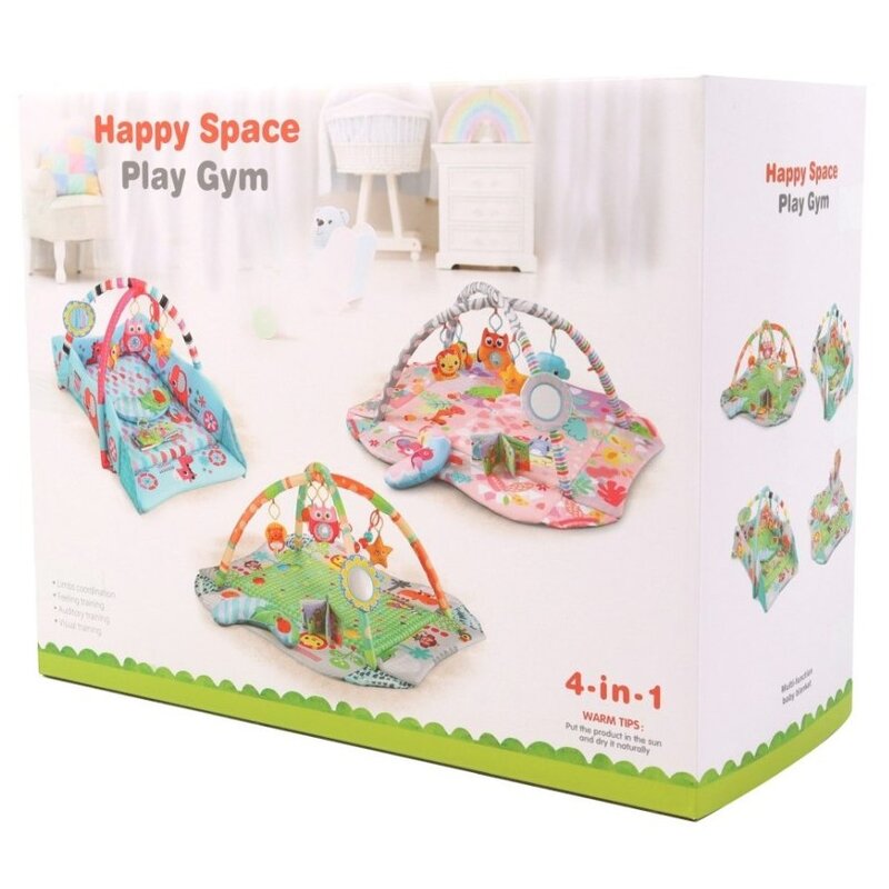 Mata edukacyjna TINYMINI Dżungla 4w1 JL628-1B