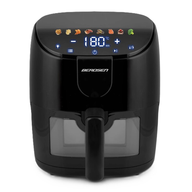 Air Fryer Frytkownica beztłuszczowa BERDSEN BD-658 4l 8 gotowych programów