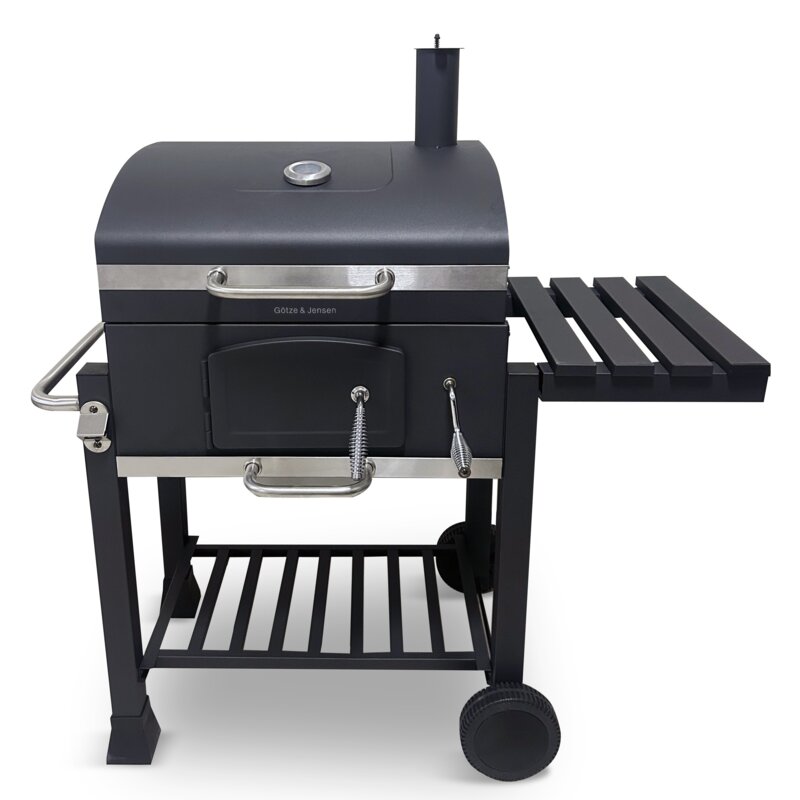 Grill węglowy GÖTZE & JENSEN GG710 z kominem 56.5 x 41.8 cm