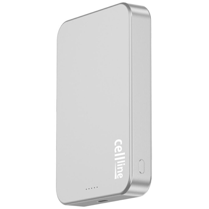 Powerbank CELLLINE MagSafe 10000 mAh Qi2 15W Szary