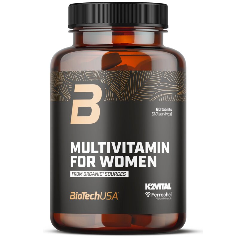 Kompleks witamin i minerałów BIOTECH For woman (60 tabletek)