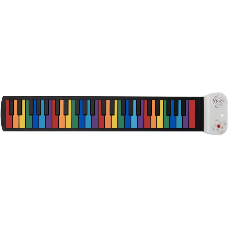 Keyboard zwijany MUSICMATE MM-P6 TravelMelody Wielokolorowy