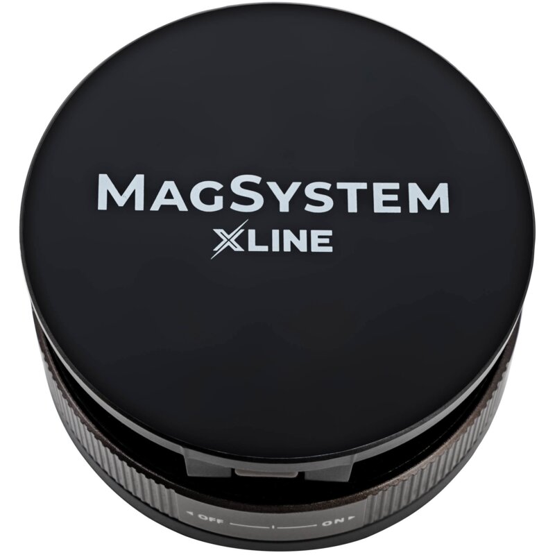 Uchwyt na telefon i smartfon XLINE CH460 MagSystem Czarny uchwyt samochodowy na szybę i deskę rozdzielczą