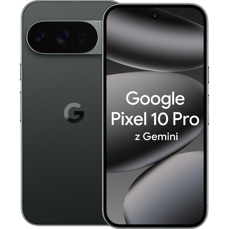 Smartfon GOOGLE Pixel 10 Pro 5G 16/512GB 6.3" 120Hz Obsydian