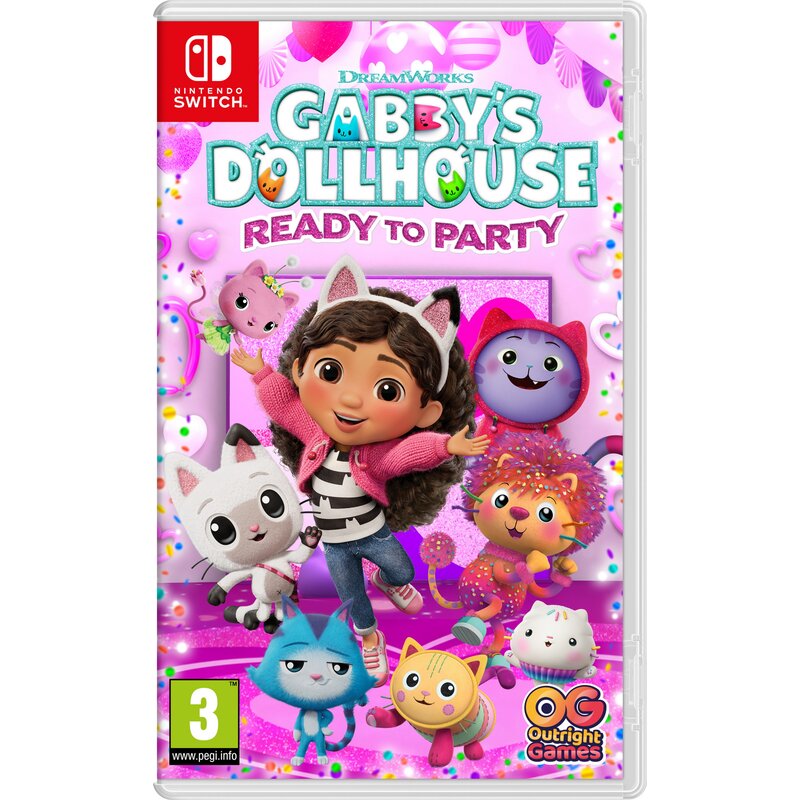 Dreamworks Gabby's Dollhouse: Ready To Party Gra NINTENDO SWITCH
