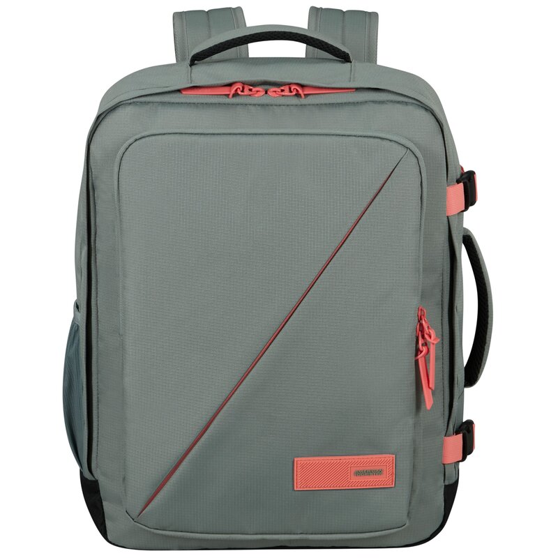 Plecak kabinowy AMERICAN TOURISTER Take2Cabin S/M Szałwiowo-koralowy (Wizz Air)