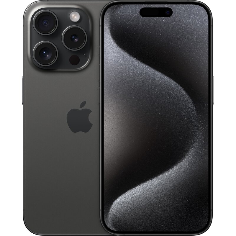 Smartfon APPLE iPhone 15 Pro (odnowiony, nieaktywowany) 5G 128GB 6.1" 120Hz Tytan czarny (CPO) 2x eSIM