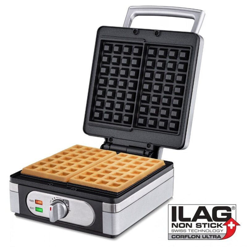 Gofrownica GÖTZE & JENSEN GWM751 1400W Powłoka ILAG