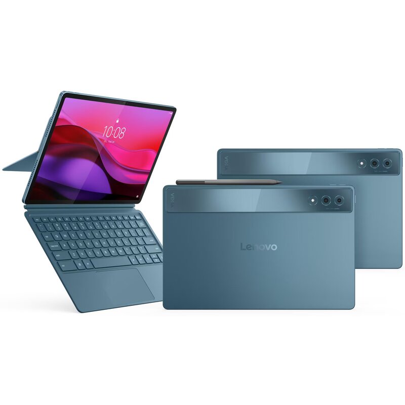 Tablet LENOVO Yoga Tab Plus TB520FU 12.7" 16/512 GB Wi-Fi Niebieski + Rysik + Klawiatura