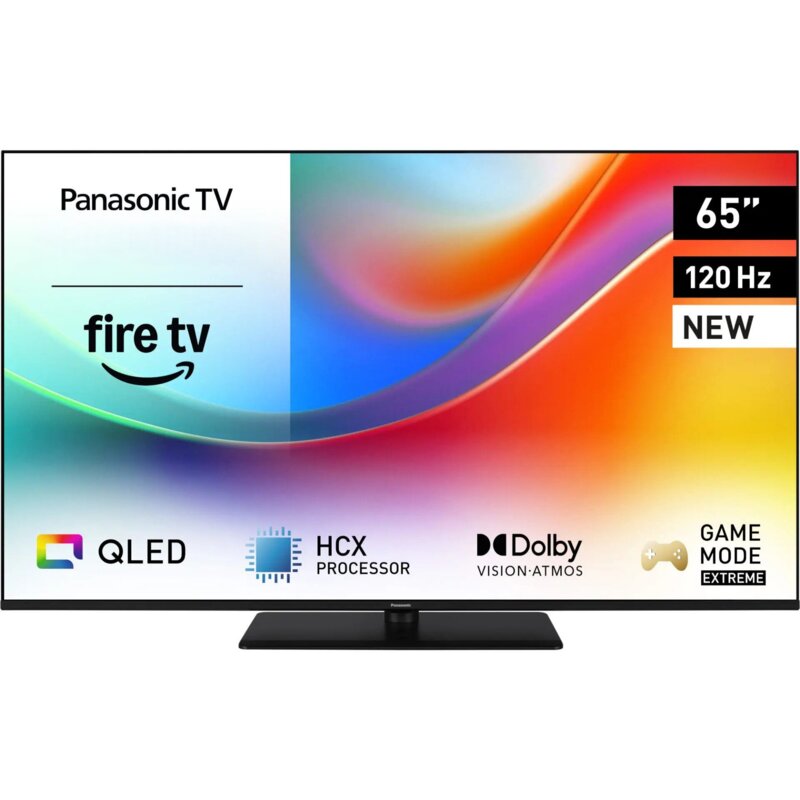 Telewizor PANASONIC TV-65W85BEZ 65" QLED 4K 120Hz VRR Fire TV Dolby Vision Dolby Atmos HDMI 2.1