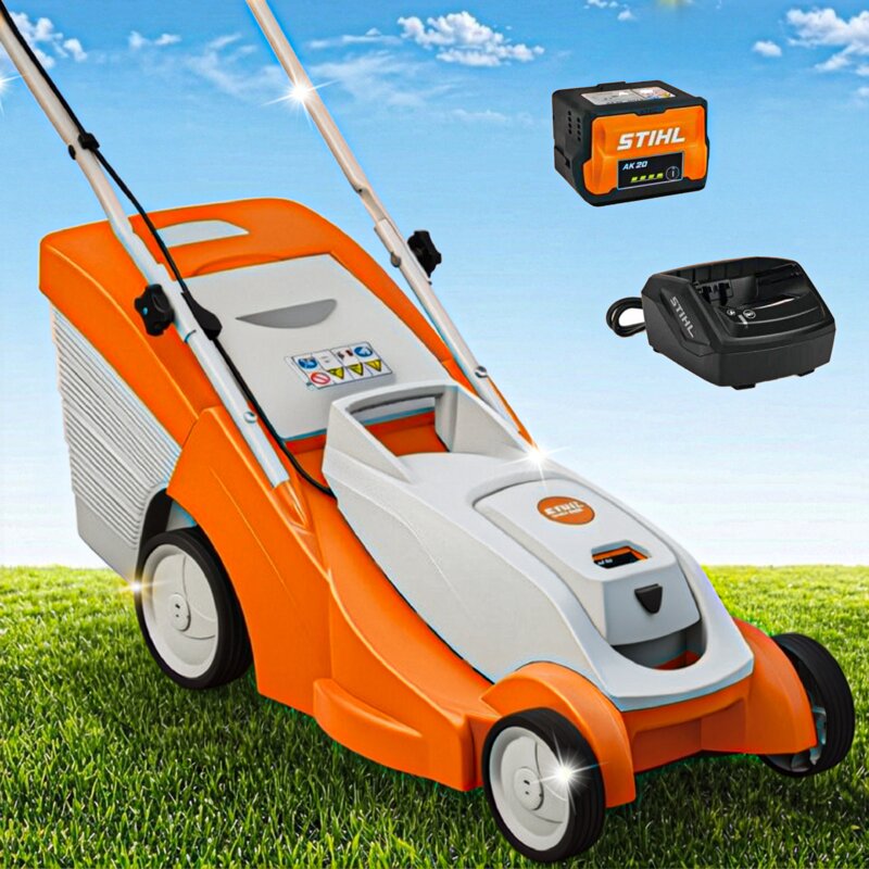 Kosiarka akumulatorowa STIHL RMA 239 63200111485 37 cm, 4 Ah, 36 V, kosz 40L, 1 akumulator 4 Ah