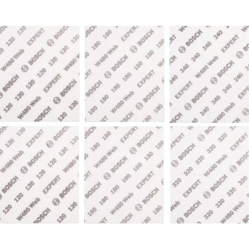 Papier ścierny BOSCH Expert W480 Web 2608902431 (6 szt.)