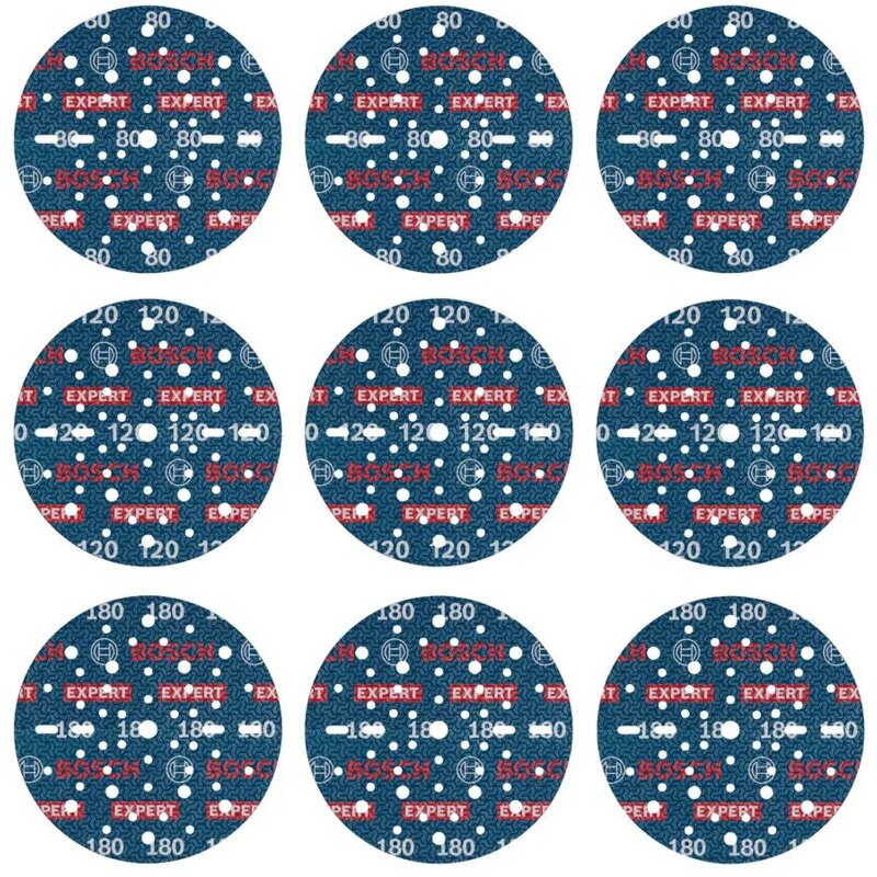 Krążek ścierny BOSCH Expert O780 Set (9 szt.)