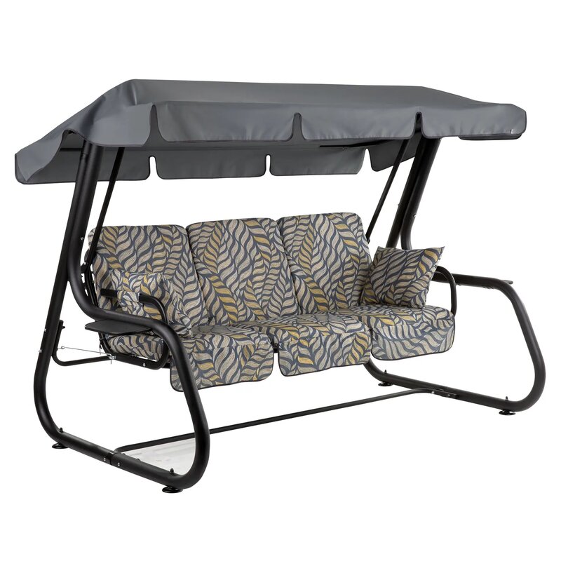 Huśtawka ogrodowa PATIO Rimini Black Edition G050-06PB