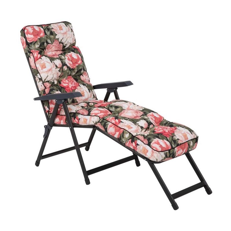 Leżak ogrodowy PATIO Lena Lounger Black Edition A101-23PB