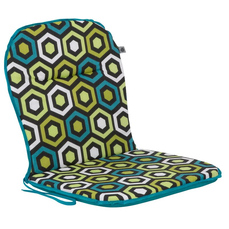 Poduszka na krzesło ogrodowe PATIO Ben D001-31PB / H010-12PB Zielono-żółty