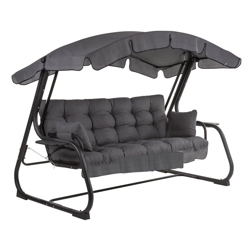 Huśtawka ogrodowa PATIO Ravenna Black Edition H024-07IB