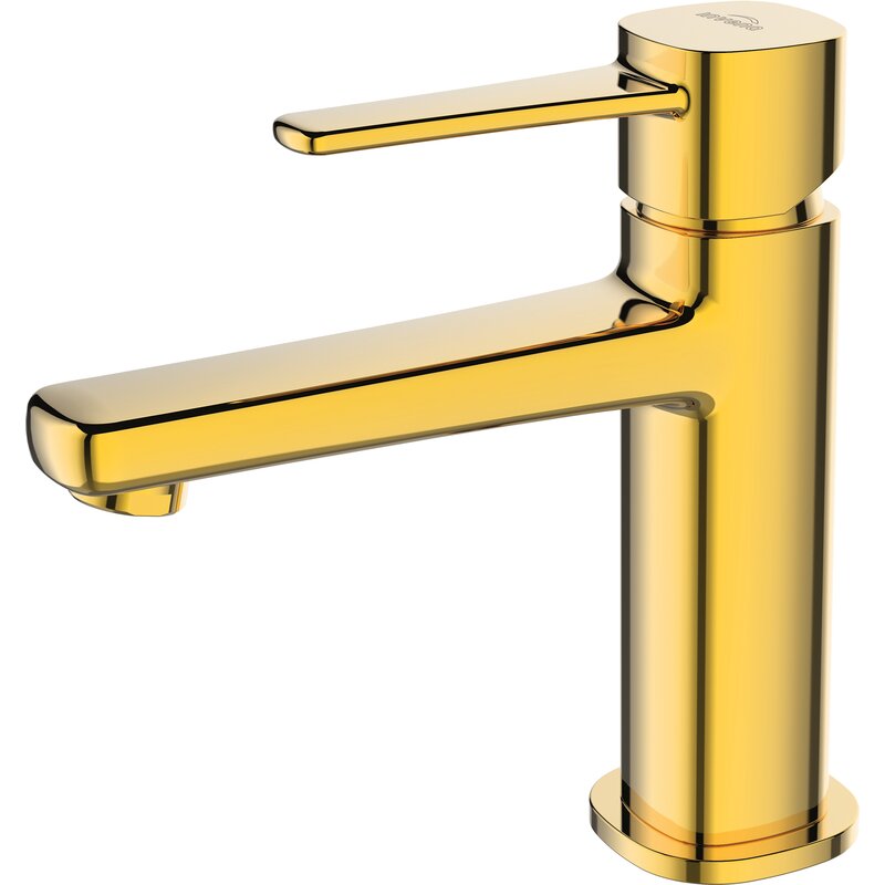 Bateria umywalkowa INVENA Glamour BU-02-009-V Złoty