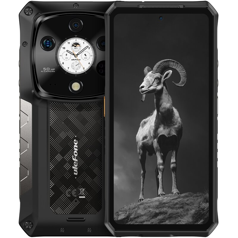 uleFone Armor 28 Pro 16/512GB 6,67" 120Hz 50Mpix Czarny