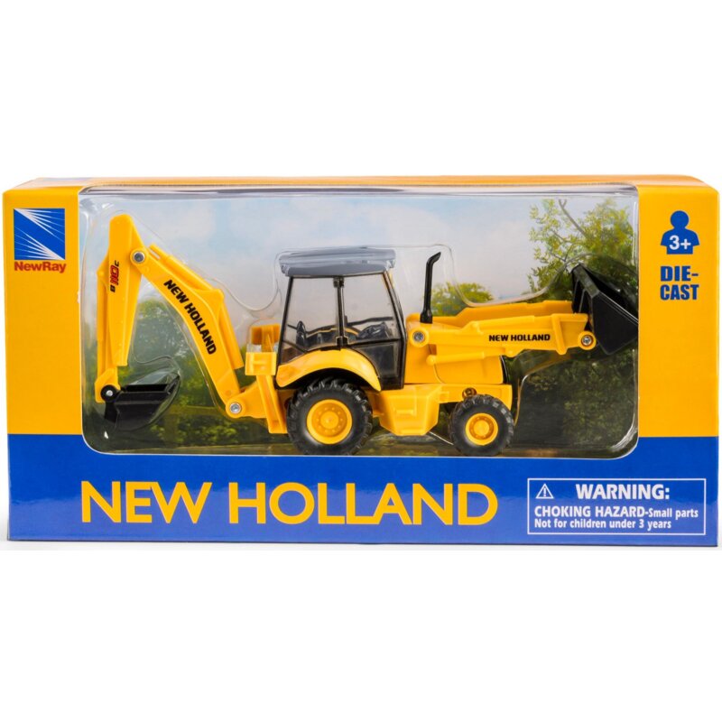 Koparko-ładowarka DAFFI Mini New Holland B110C M-405