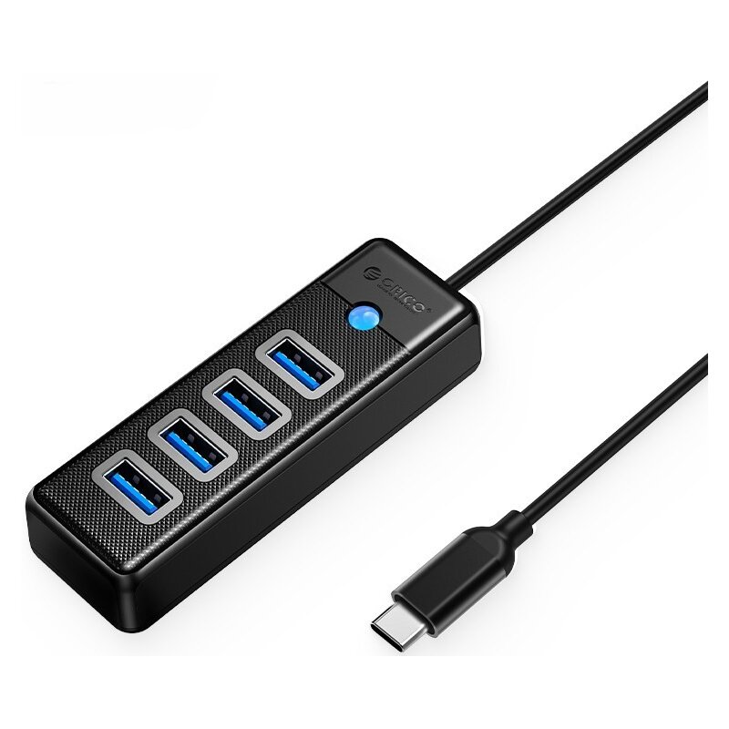 Hub ORICO PW4U-C3-015-BK-EP-HU USB Typu C 3.2 Gen. 1, Pasywny