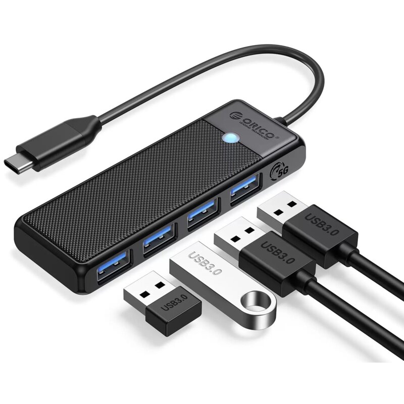 Hub ORICO PAPW4A-C3 USB Typu C, Pasywny