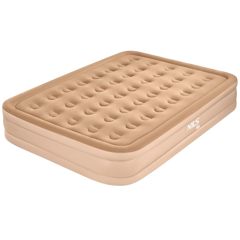 Materac NILS CAMP NC2808 Beżowy 200 x 145 x 35 cm