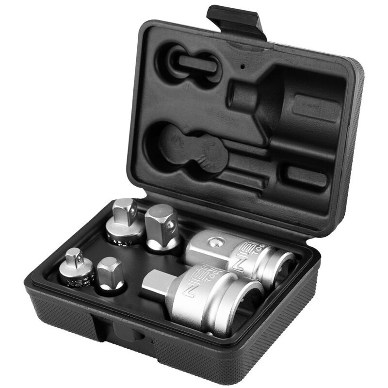 Zestaw adapterów do kluczy nasadowych NEO TOOLS 10-240 (6 szt.)