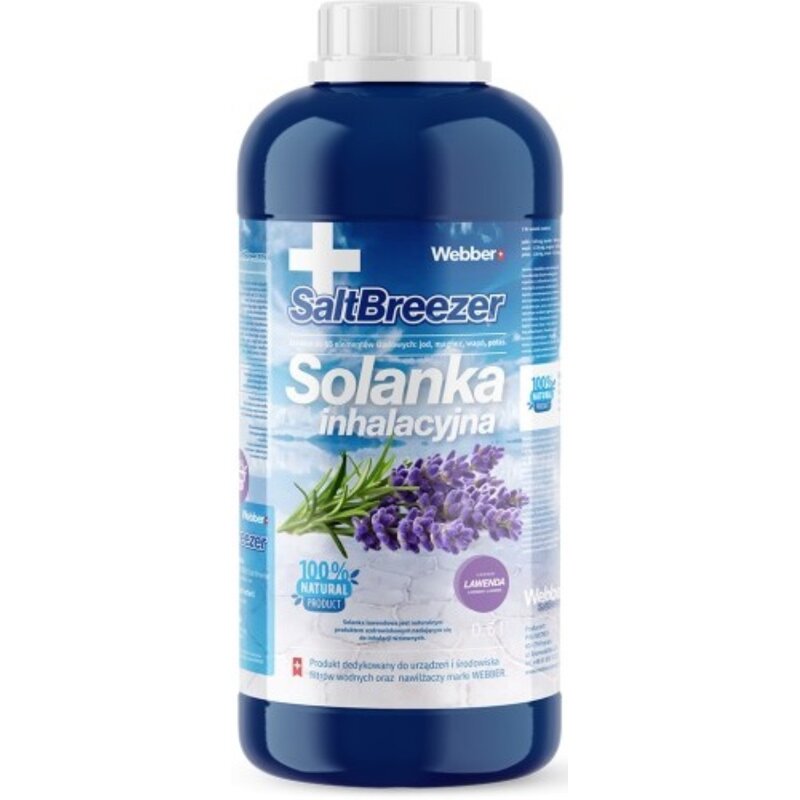 Solanka inhalacyjna WEBBER Salt Breezer Lawenda 0.5 L
