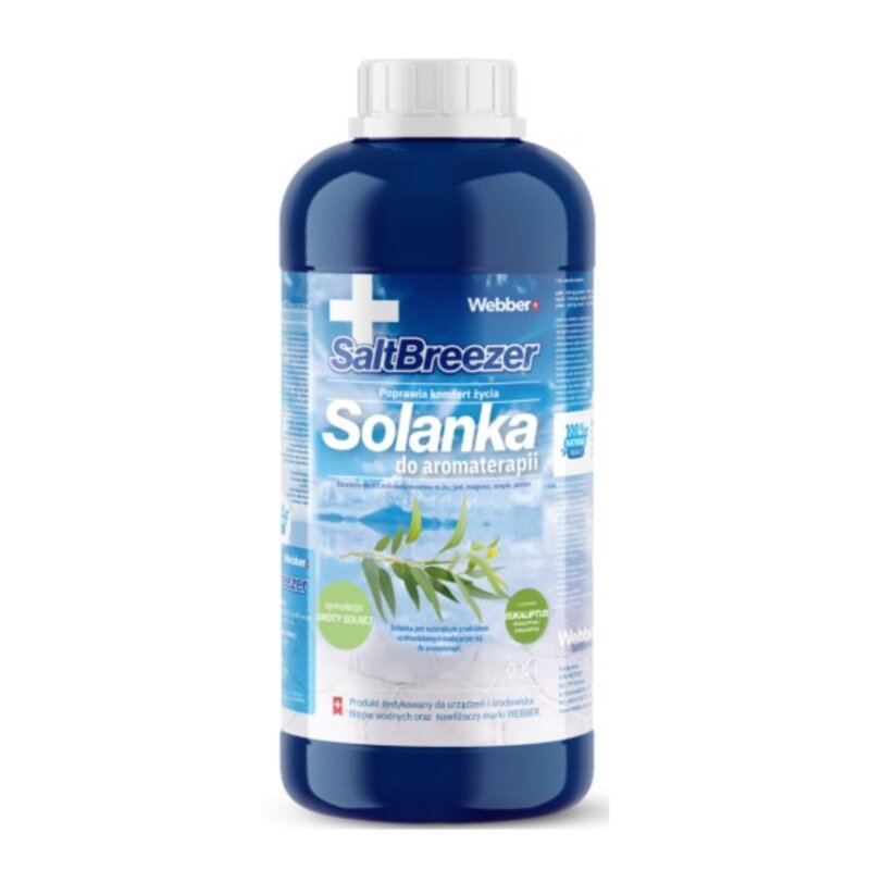 Solanka inhalacyjna WEBBER Salt Breezer Eukaliptus 1 L