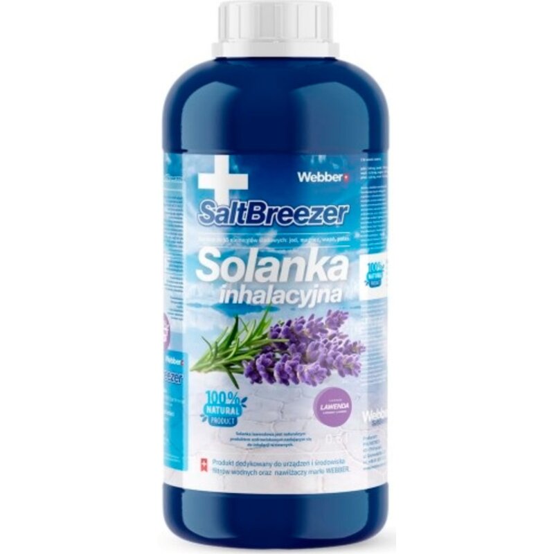 Solanka inhalacyjna WEBBER Salt Breezer Lawenda 1 L