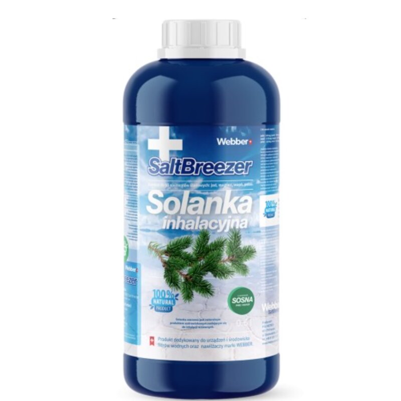 Solanka inhalacyjna WEBBER Salt Breezer Naturalna 500 ml