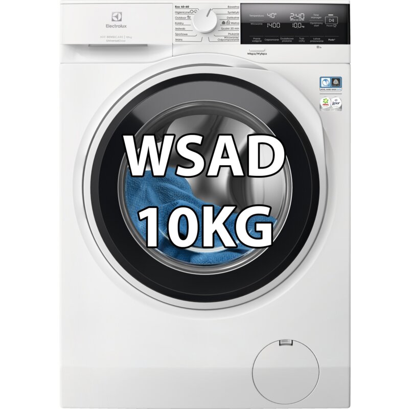 Pralka ELECTROLUX 600 SensiCare EW6F3414UP 10kg 63.6cm 1400obr
