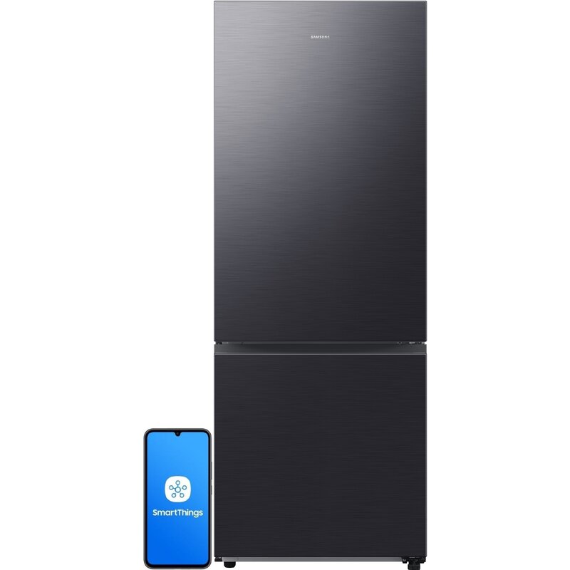 Samsung RB53DG703DB1 Funkcje AI Pełny No Frost 203cm Zdalne sterowanie Grafitowy