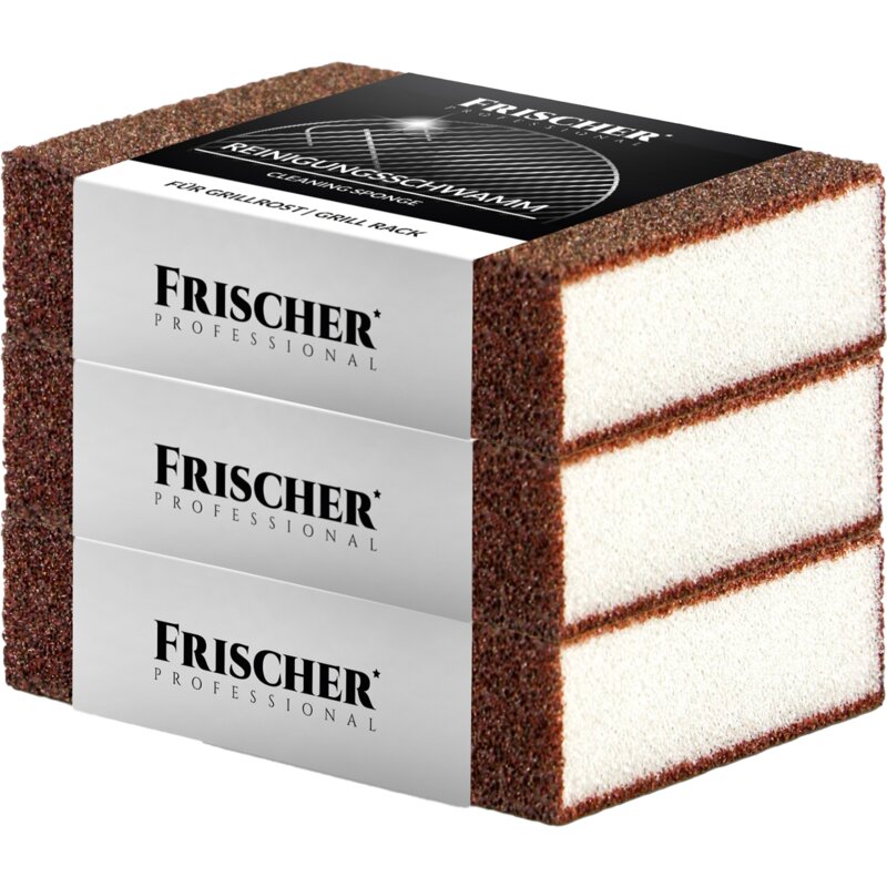 Gąbka do czyszczenia przypaleń FRISCHER Professional 3 szt.