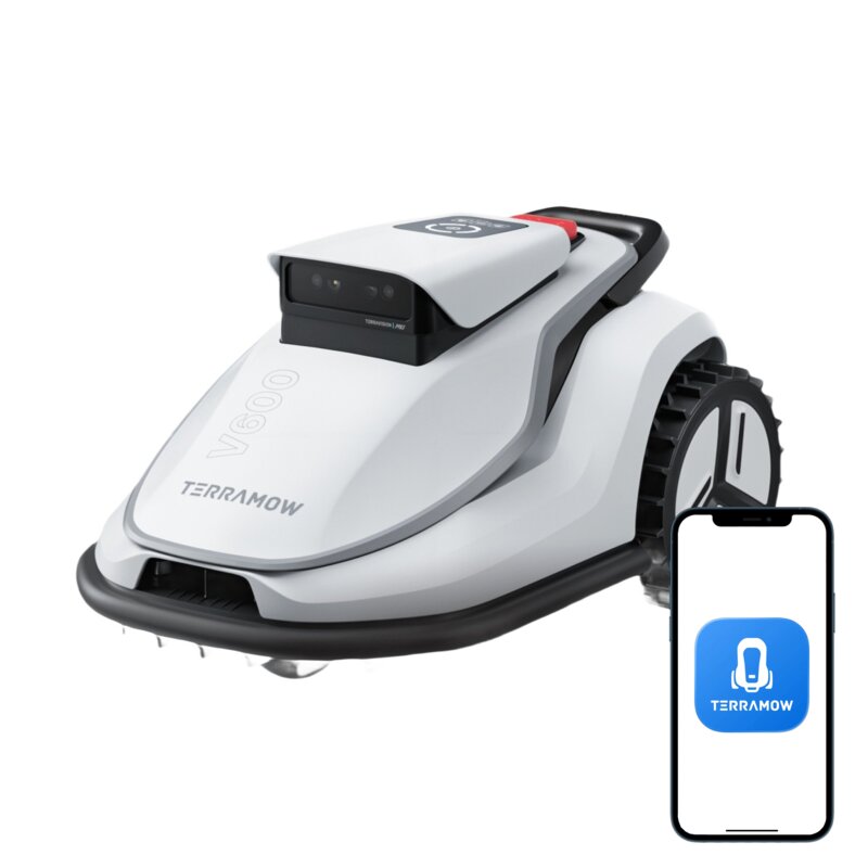 Robot koszący TERRAMOW V600 Bez przewodu ograniczającego Bluetooth/Wi-Fi 600 m2