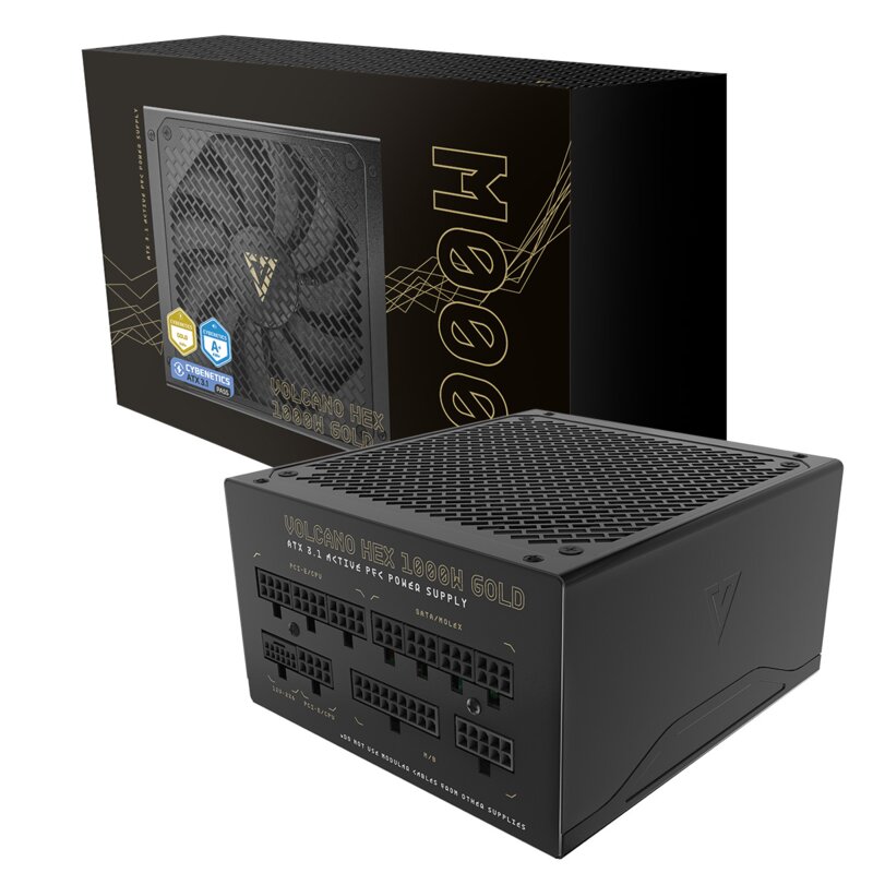 Zasilacz MODECOM Volcano Hex 1000W 80 Plus Gold
