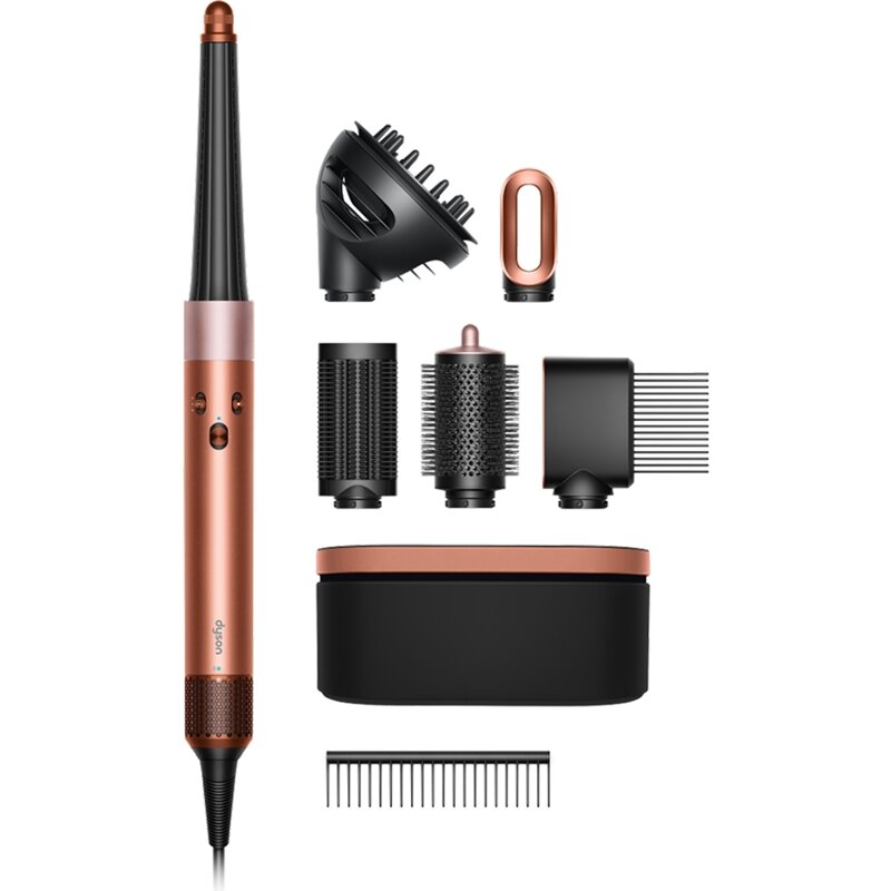 Suszarko-lokówka DYSON Airwrap Co-anda 2x Curly+Coily Bursztynowy-jedwab 1700 W