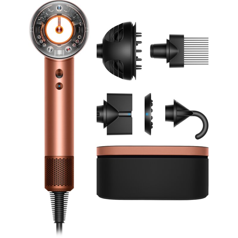 Suszarka do włosów DYSON Supersonic Nural™ Curly+Coily Bursztynowy jedwab
