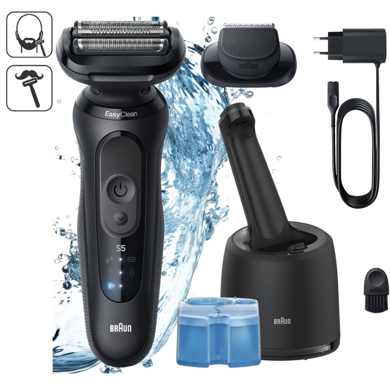 Golarka BRAUN Seria 5 52-N7200CC Na mokro i sucho