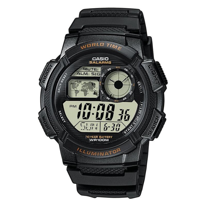 Zegarek Sportowy CASIO Sport AE-1000W -1AVEF Czarny