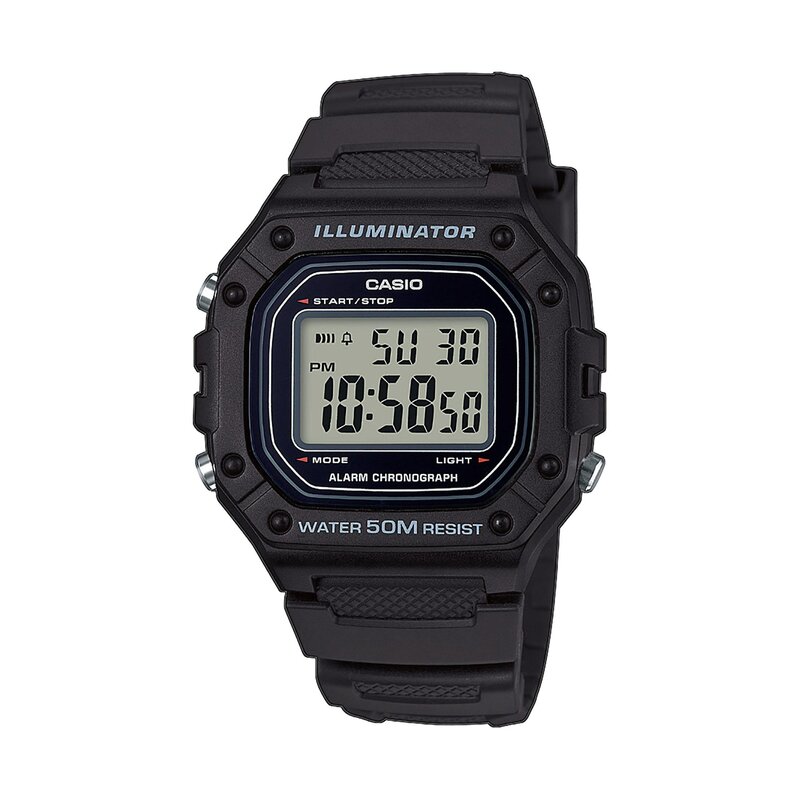 Zegarek Sportowy CASIO Sport W-218H -1AVEF Czarny